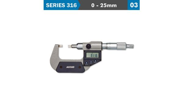 Digital Protractor Blade Micrometer 0-25mm/0-1' product image