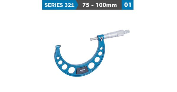 Outside Micrometer 75-100mm 0.005mm Acc. 0.01mm Grad. product image