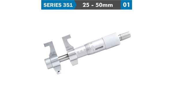 Inside Micrometer 25-50mm With Setting Ring 0.008mm Acc. 0.01mm Grad. product image