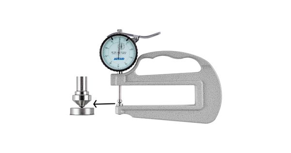 Thickness Gauge 10mm 0.02mm Acc. Large Depth Steel Anvil 0.01mm Grad. product image
