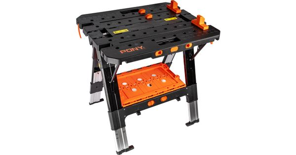 Pony Work Table And Sawhorse With 4pc Bench Dogs product image