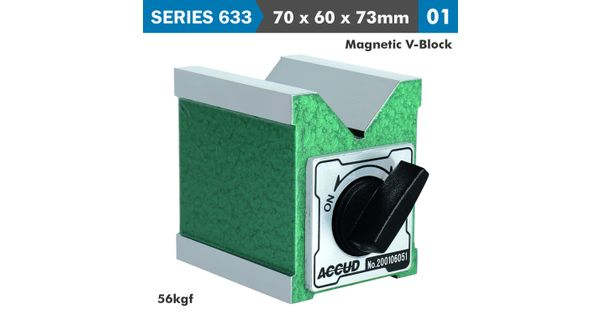 Magnetic V-block 70x60x73mm 56kgf product image