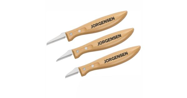 Jorgensen 3pc Whittling Knife Set Incl. 1-1/4' / 1-1/2'/1-3/4' Knives product image