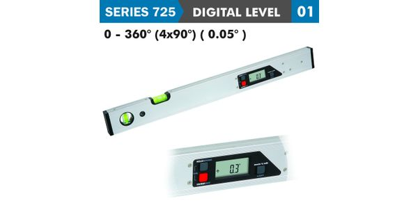 Digital Leveler 360deg 585x60mm 0.05 Deg. Res. product image