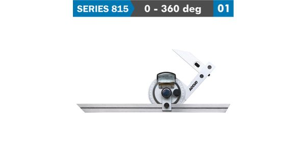 Universal Protractor 360 Deg. S/steel 5' Acc. 5' Grad. product image