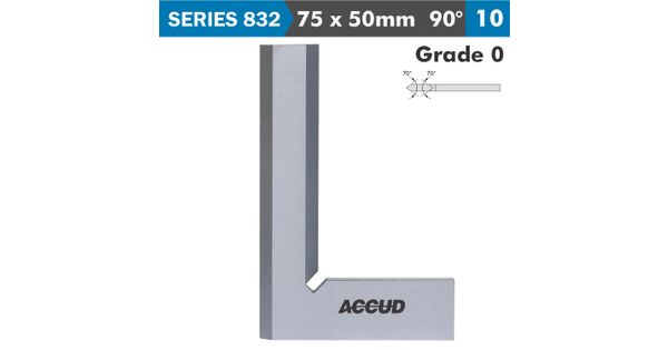 Beveled Edge Square 90 Deg. Grade 0 75x50mm product image
