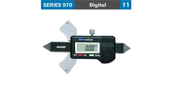 Dig. Welding Gauge 0-10mm/0-20mm/ 60,70,80,90deg. S/steel product image
