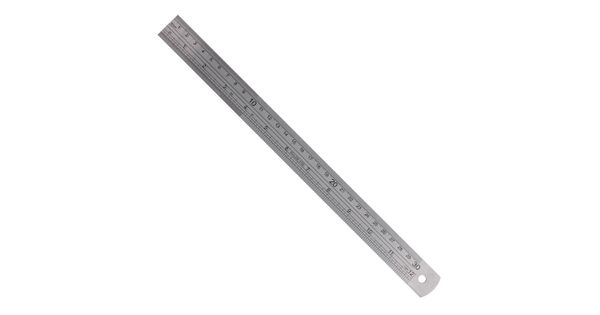 Ruler 300mm S/steel 0.11mm Acc 0.5mm Grad. product image
