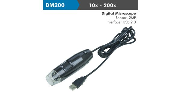 Accud Digital Microscope 10-200x product image
