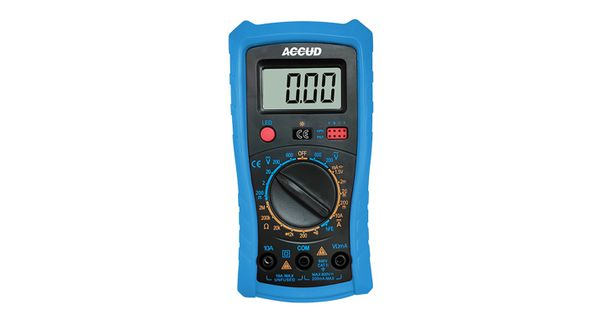 Digital Multimeter 9v Bat. 2.8v 10amp 600v product image