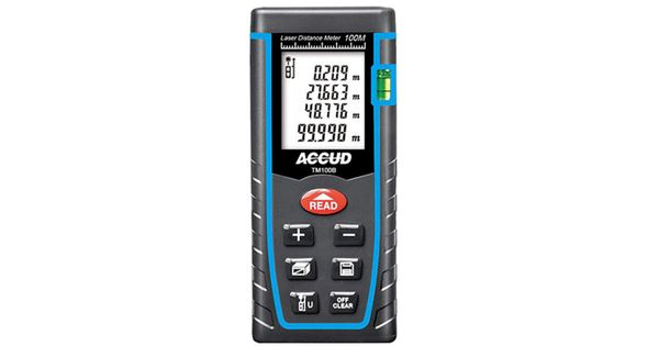 Laser Distance Meter 2x1.5v Aaa Bat. 1mm Res 1.5mm Acc. 0.1m-100m Rang product image
