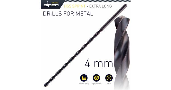 Alpen Hss Super Drill Bit 4mm 175 X 120 product image