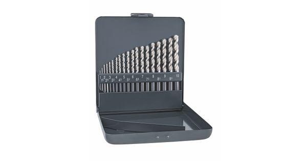 Alpen Hss Cobalt 19 Pcs Set Forte Km19 1 - 10 X 0.5mm product image