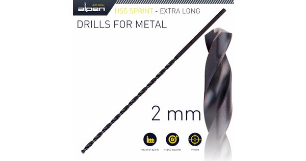 Hss Drill Bit 2mm 125 X 85 Extra Long product image