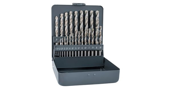 Alpen Pro Km25 Hss-g 1 -13 X 0.5mm Metal Case 135 Split Pnt Set 25 Pcs product image