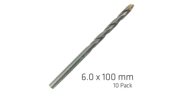 Masonry Drill Bit Long Life 6 X 100mm 10pack product image