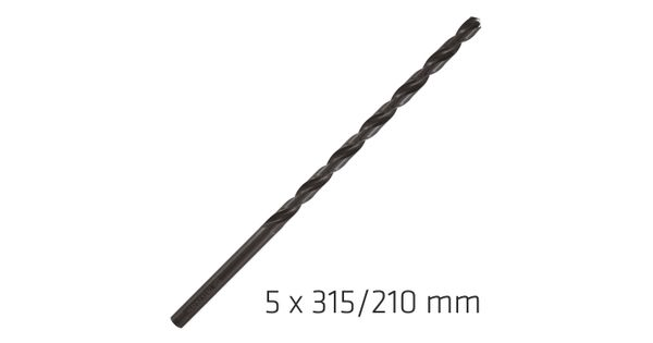 Hss Drill Bit 5mm 315x210mm Extra Long product image