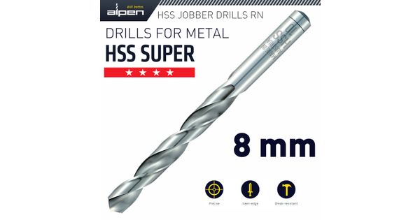 Hss Super Drill Bit 8mm product image