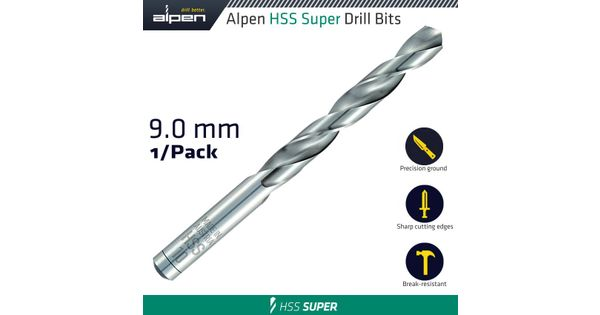 Hss Super Drill Bit 9mm product image