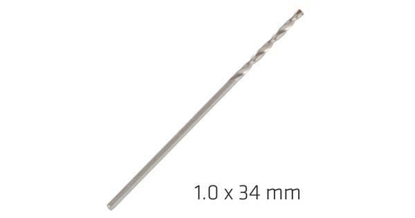 Alpen Pro Hss 1mm Drill Din 338 Rn 135 Split Point Plastic Wallet (1 product image