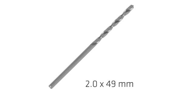 Alpen Pro Hss 2mm Drill Din 338 Rn 135 Split Point Plastic Wallet (1 product image