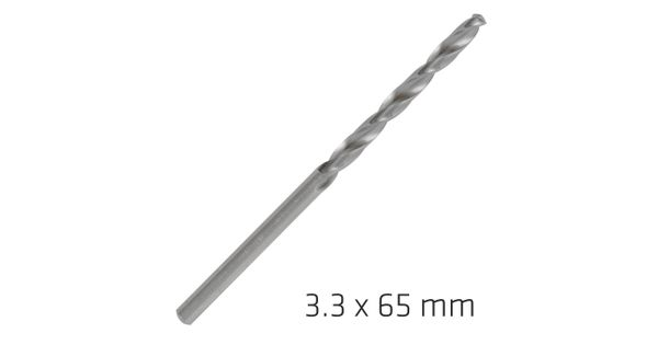 Alpen Pro Hss 3.3mm Drill Din 338 Rn 135 Split Point Plastic Wallet ( product image
