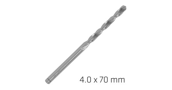 Alpen Pro Hss 4mm Drill Din 338 Rn 135 Split Point Plastic Wallet (1 product image