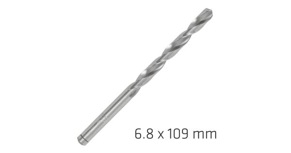 Alpen Pro Hss 6.8mm Drill Din 338 Rn 135 Split Point Plastic Wallet product image