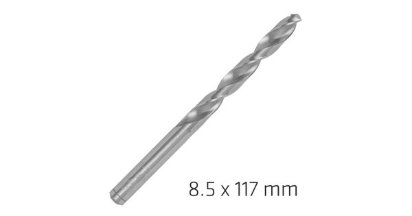 Alpen Pro Hss 8.5mm Drill Din 338 Rn 135 Split Point Plastic Wallet product image