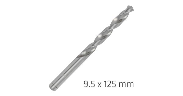 Alpen Pro Hss 9.5mm Drill Din 338 Rn 135 Split Point Plastic Wallet product image