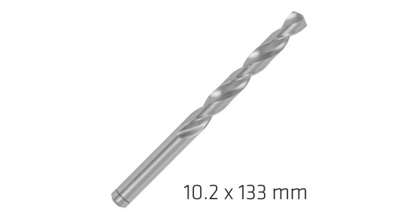 Alpen Pro Hss 10.2mm Drill Din 338 Rn 135 Split Point Plastic Wallet product image
