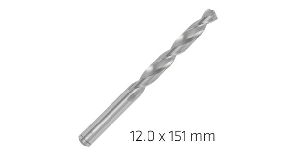 Alpen Pro Hss 12mm Drill Din 338 Rn 135 Split Point Plastic Wallet product image