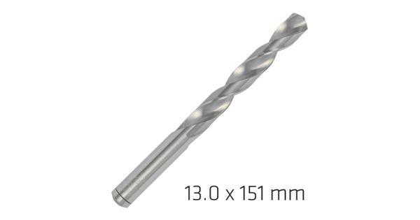 Alpen Pro Hss 13mm Drill Din 338 Rn 135 Split Point Plastic Wallet product image