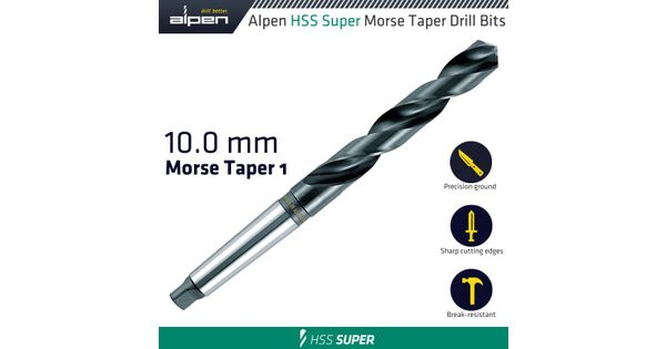 Hss Super 10mm Morse Taper 1 Shank product image