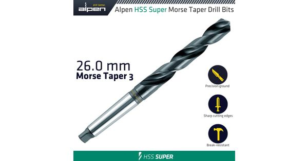 Hss Super 26mm Morse Taper 3 Shank product image