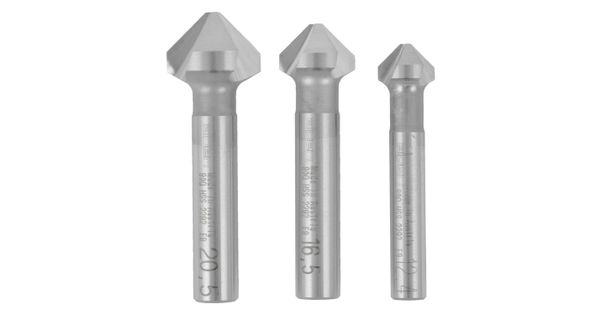 Hss Countersink Set - Pcs 12.4 - 16.5 - 20.5mm product image