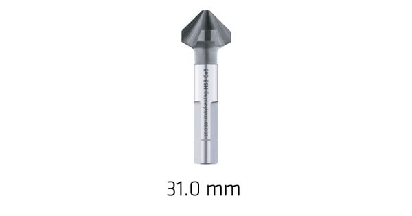 Hss-eco5 Countersink 90 31.0 Din 335 Shapec 3-surface Shank Alunit Co product image