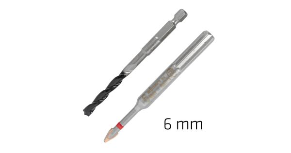 6.0mm Porcelain & Concrete C Protector Drill Bit Set Tile product image