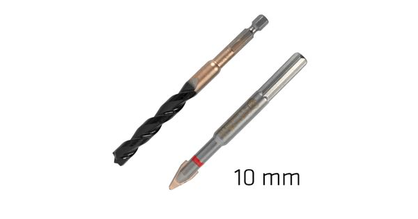 10.0mm Porcelain & Concrete C Protector Drill Bit Set Tile product image