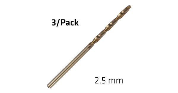 Hss Sprint Master 2.5mm X3 Sleeved Din338 Alpen Drill Bit product image