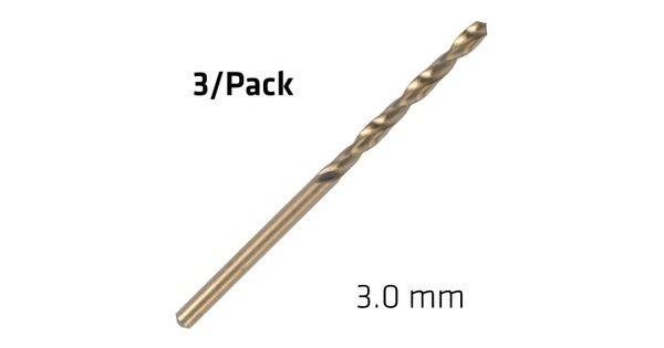 Hss Sprint Master 3.0mm X3 Sleeved Din338 Alpen Drill Bit product image