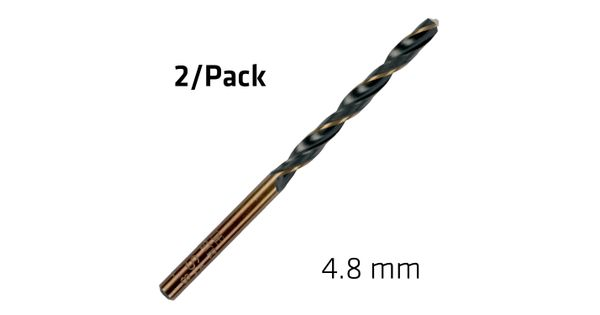 Hss Sprint Master 4.8mm X2 Sleeved Din338 Alpen Drill Bit product image