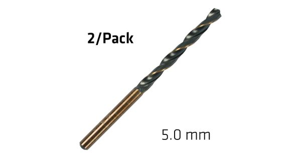 Hss Sprint Master 5.0mm X2 Sleeved Din338 Alpen Drill Bit product image