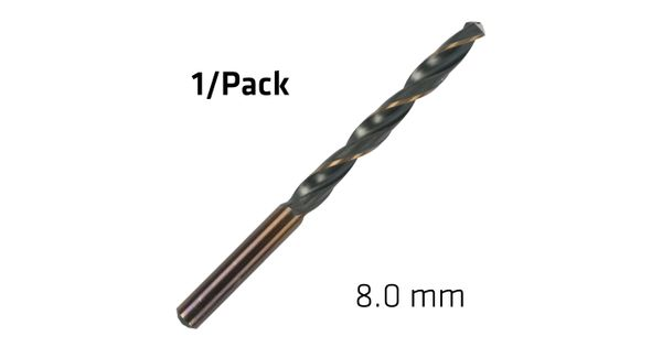 Hss Sprint Master 8.0mm X1 Sleeved Din338 Alpen Drill Bit product image