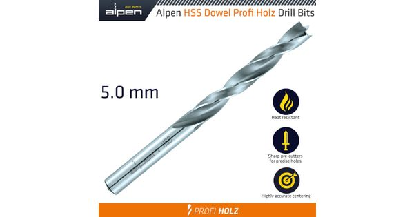 Wood Drill Bit Profi Hss 5mm product image