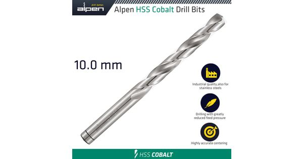 Hss Cobalt Drill Bit 10mm product image