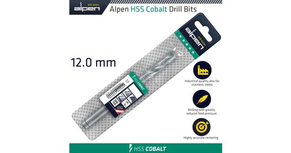 Hss Cobalt Drill Bit 12mm product image