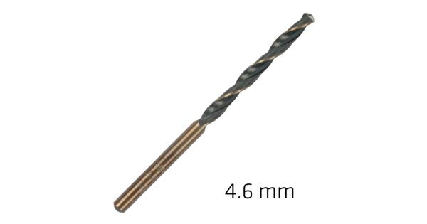 Hss Sprint Master 4.6mm Bulk Din 338 Alpen Drill Bit product image