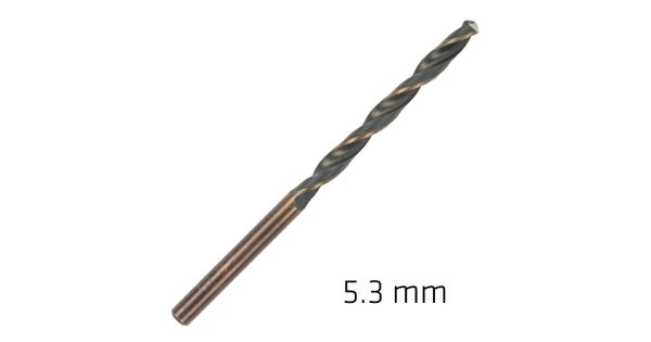 Hss Sprint Master 5.3mm Bulk Din 338 Alpen Drill Bit product image