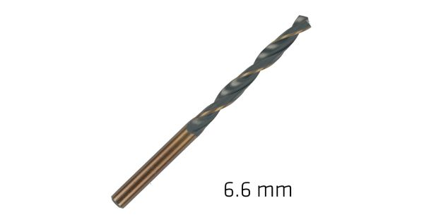 Hss Sprint Master 6.6mm Bulk Din 338 Alpen Drill Bit product image